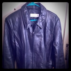 Jones New York Leather Jacket